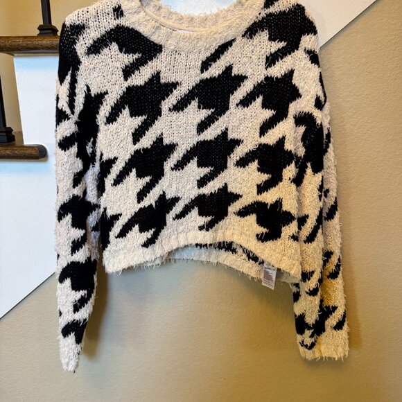Topshop, Houndstooth Sweater, SIZE M - Picture 4 of 5